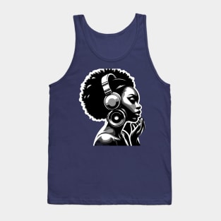 Afrocentric Woman Music Tank Top